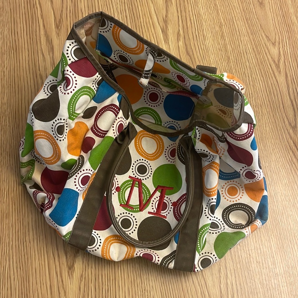 Thirty one beach bag. All stitching is great.